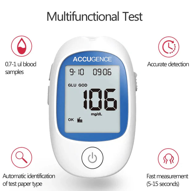 Multi-Blood Meter - Ketone, Glucose & Uric Acid - Excludes Test Trips