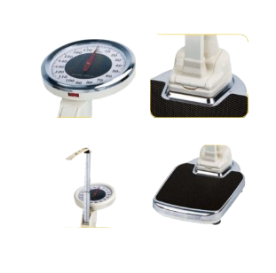 Scale JSA-180 Mechanical Physician Column Scale with Height Rod
