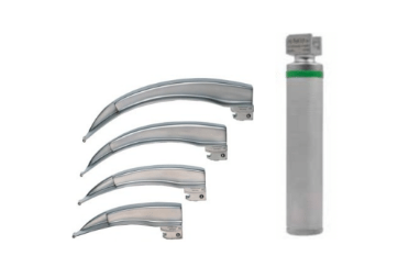 Laryngoscope Set F/O Mega 4 Blade Mac