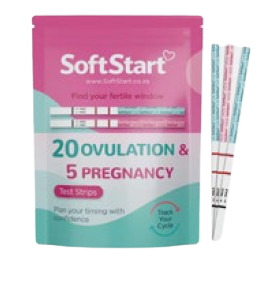 Ovulation and Pregnancy Test Strips Combo Kit