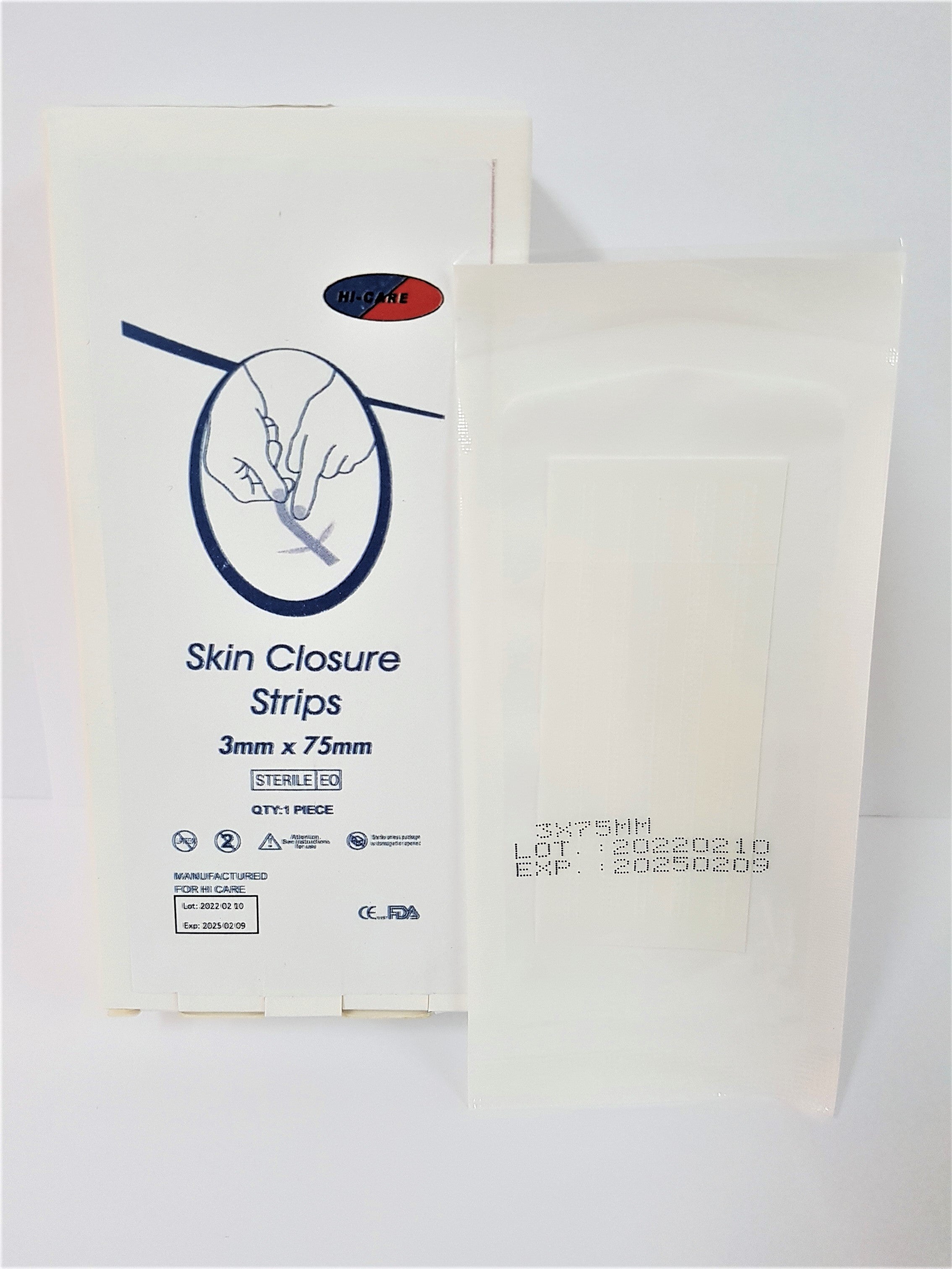 Wound Closure Strips - Box of 50s