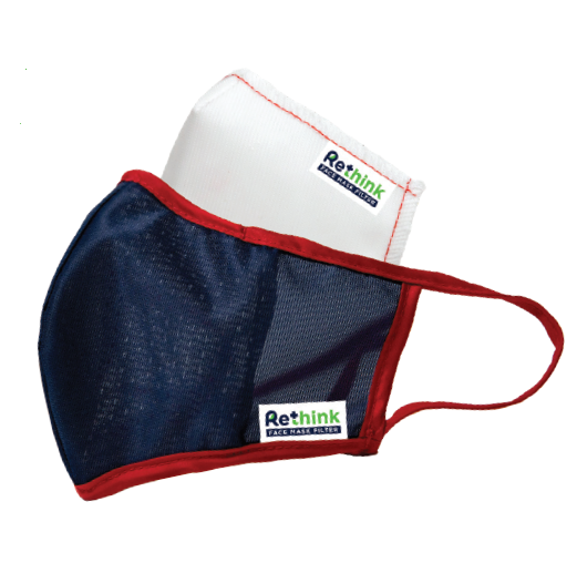 Rethink Reusable Surgical Mask and Filter - 10-day Starter Set