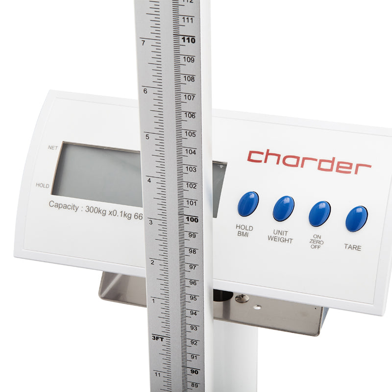 Scale MS3400 - Adult 300kg  (Digital/Height Rod/BMI)